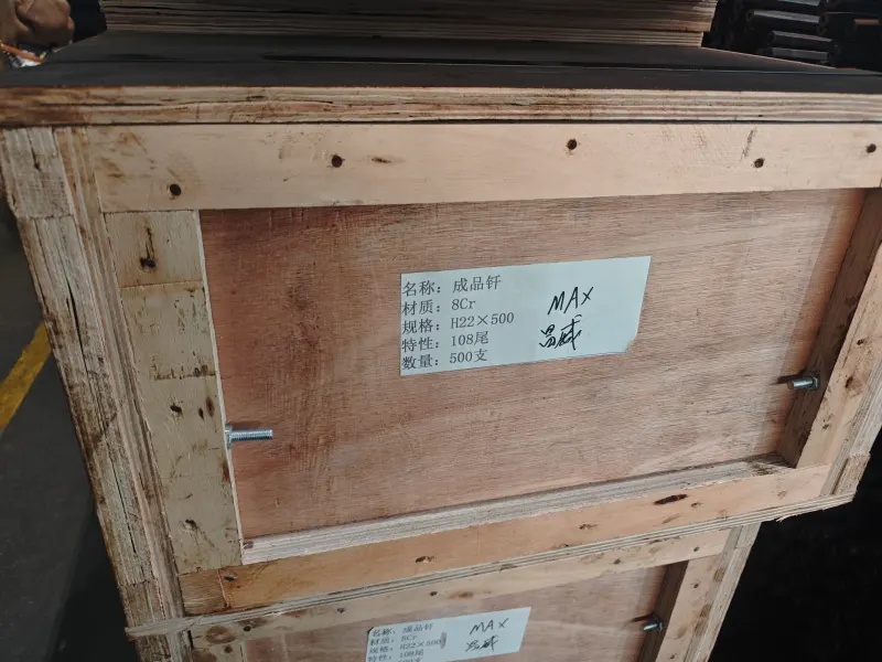 Paquete de barras de perforación cónicas H22-1