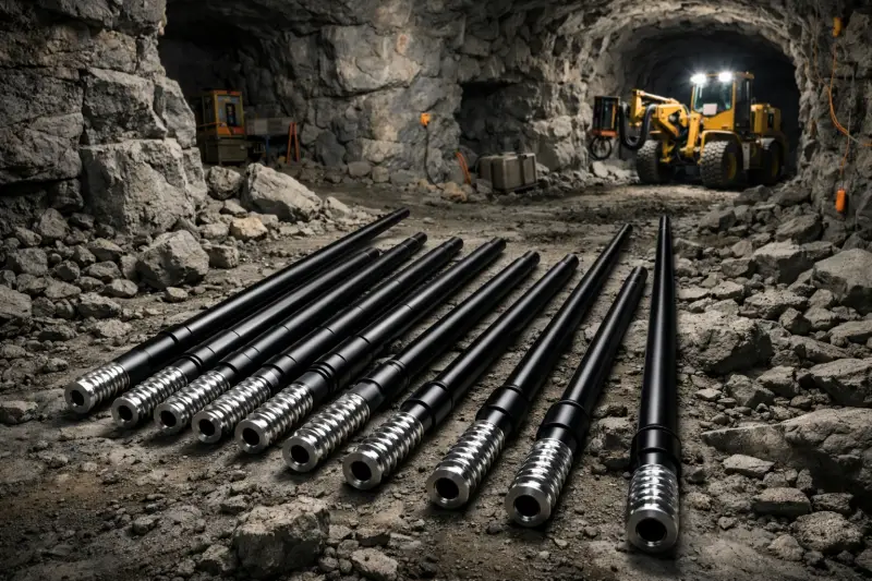 Prolongación de barras de perforación y barras cónicas Fabricantes