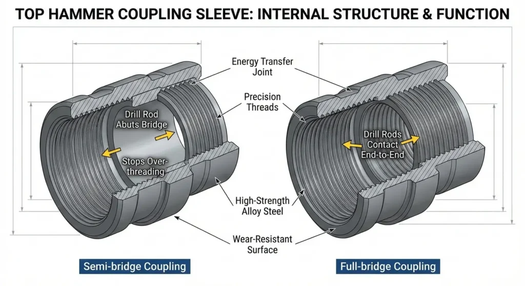 Casquillos de anclaje del martillo en cabeza Estructura y función